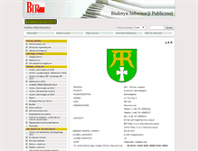 Tablet Screenshot of bip.marcinowice.pl